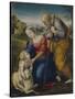 The Holy Family with a Lamb, 1507-Raphael-Stretched Canvas