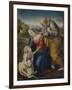 The Holy Family with a Lamb, 1507-Raphael-Framed Giclee Print