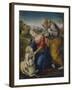 The Holy Family with a Lamb, 1507-Raphael-Framed Giclee Print