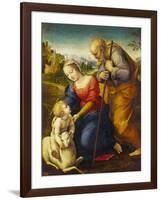 The Holy Family with a Lamb-Raphael-Framed Giclee Print