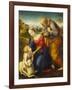 The Holy Family with a Lamb-Raphael-Framed Giclee Print