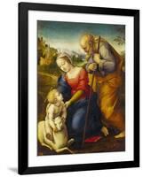 The Holy Family with a Lamb-Raphael-Framed Giclee Print