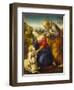 The Holy Family with a Lamb-Raphael-Framed Premium Giclee Print