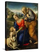 The Holy Family with a Lamb-Raphael-Stretched Canvas