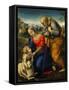 The Holy Family with a Lamb-Raphael-Framed Stretched Canvas