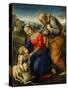 The Holy Family with a Lamb-Raphael-Stretched Canvas
