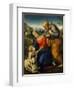 The Holy Family with a Lamb-Raphael-Framed Giclee Print