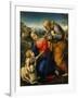 The Holy Family with a Lamb-Raphael-Framed Giclee Print