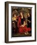 The Holy Family with an Angel-Pieter Coecke Van Aelst the Elder-Framed Giclee Print