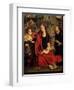 The Holy Family with an Angel-Pieter Coecke Van Aelst the Elder-Framed Giclee Print