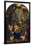 The Holy Family with Angels and John the Baptist, about 1599-Adam Elsheimer-Framed Giclee Print