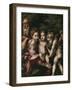 The Holy Family with Angels-Parmigianino-Framed Giclee Print