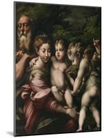 The Holy Family with Angels-Parmigianino-Mounted Giclee Print