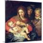 The Holy Family with Elizabeth-Giuseppe Bartolomeo Chiari-Mounted Giclee Print