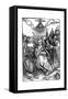 The Holy Family with Five Angels, C.1504-Albrecht Dürer-Framed Stretched Canvas