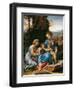 The Holy Family with John the Baptist as a Boy and Saint Elizabeth (La Petite Sainte Famill)-Giulio Romano-Framed Giclee Print