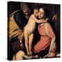 The Holy Family with John the Baptist as a Boy, Early 17th C-Caravaggio-Stretched Canvas