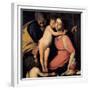 The Holy Family with John the Baptist as a Boy, Early 17th C-Caravaggio-Framed Giclee Print