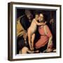 The Holy Family with John the Baptist as a Boy, Early 17th C-Caravaggio-Framed Giclee Print