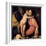 The Holy Family with John the Baptist as a Boy, Early 17th C-Caravaggio-Framed Giclee Print