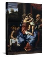 The Holy Family with John the Baptist as a Boy, Late 16th or Early 17th Century-Annibale Carracci-Stretched Canvas
