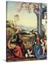 The Holy Family with John the Baptist-Fra Bartolommeo-Stretched Canvas