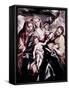 The Holy Family with Mary Magdalene-El Greco-Framed Stretched Canvas