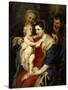 The Holy Family with Saint Ann, Ca. 1630-Peter Paul Rubens-Stretched Canvas
