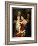 The Holy Family with Saint Ann, Ca. 1630-Peter Paul Rubens-Framed Giclee Print