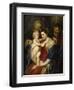 The Holy Family with Saint Anne, 1626-1630-Peter Paul Rubens-Framed Giclee Print