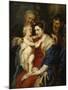 The Holy Family with Saint Anne, 1626-1630-Peter Paul Rubens-Mounted Giclee Print