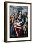 The Holy Family with Saint Anne and John the Baptist as Child, Ca. 1600-El Greco-Framed Giclee Print