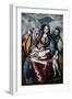 The Holy Family with Saint Anne and John the Baptist as Child, Ca. 1600-El Greco-Framed Giclee Print