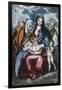 The Holy Family with Saint Anne and the Infant John the Baptist, C.1595-1600-El Greco-Framed Giclee Print