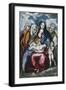 The Holy Family with Saint Anne and the Infant John the Baptist, C.1595-1600-El Greco-Framed Premium Giclee Print