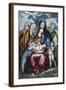 The Holy Family with Saint Anne and the Infant John the Baptist, C.1595-1600-El Greco-Framed Giclee Print