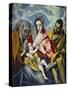 The Holy Family with Saint Anne, C. 1595-El Greco-Stretched Canvas