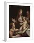 The Holy Family with Saint Catherine of Alexandria, 1581-Lavinia Fontana-Framed Giclee Print