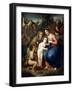 The Holy Family with Saint Elizabeth-Anton Raphael Mengs-Framed Giclee Print