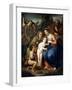 The Holy Family with Saint Elizabeth-Anton Raphael Mengs-Framed Giclee Print