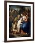 The Holy Family with Saint Elizabeth-Anton Raphael Mengs-Framed Giclee Print