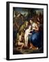 The Holy Family with Saint Elizabeth-Anton Raphael Mengs-Framed Giclee Print