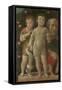 The Holy Family with Saint John, C. 1500-Andrea Mantegna-Framed Stretched Canvas