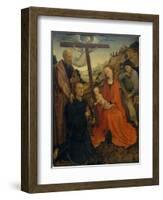 The Holy Family with Saint Paul and a Donor-Rogier van der Weyden-Framed Giclee Print