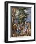 The Holy Family with Saints and Angels-Joachim Wtewael-Framed Giclee Print