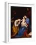 The Holy Family with Saints Anne and Catherine of Alexandria, 1648-Jusepe de Ribera-Framed Giclee Print