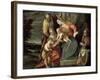 The Holy Family with Saints Catherine, Anne and John the Baptist, C1580-C1582-Benedetto Caliari-Framed Giclee Print