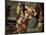 The Holy Family with Saints Catherine, Anne and John the Baptist, C1580-C1582-Benedetto Caliari-Mounted Giclee Print