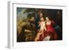 The Holy Family with Saints Francis and Infant St. John the Baptist-Peter Paul Rubens-Framed Art Print