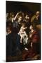 The Holy Family With Santa Catalina, 1617-1619, Italian School-Bartolomeo Cavarozzi-Mounted Giclee Print